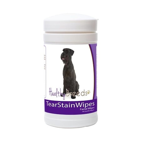 Healthy Breeds Healthy Breeds 840235152132 Giant Schnauzer Tear Stain Wipes 840235152132